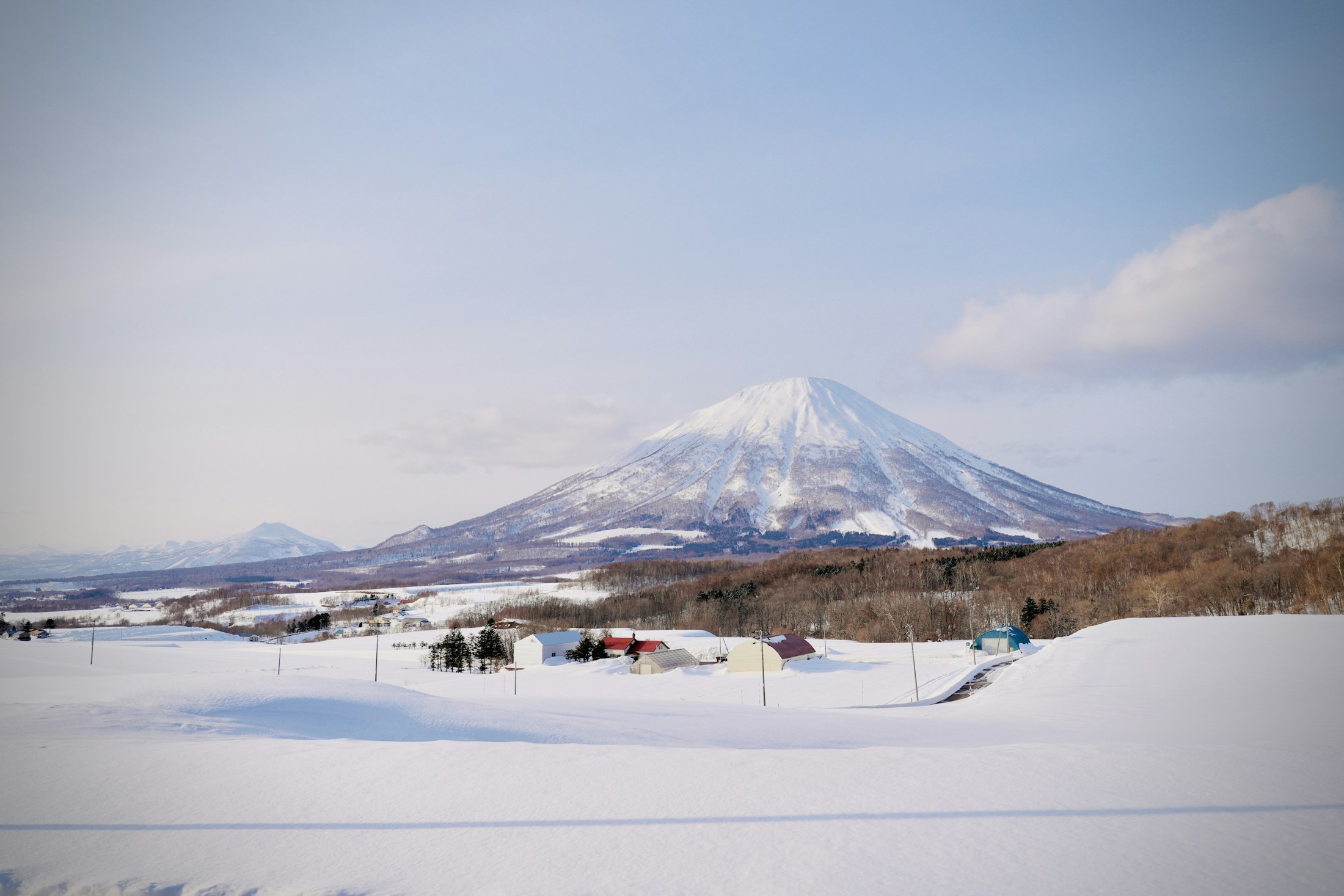 北海道冬季雪景